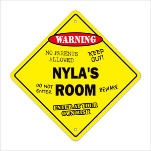 Nyla's Room Sign