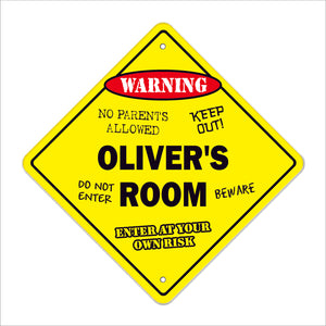 Oliver's Room Sign