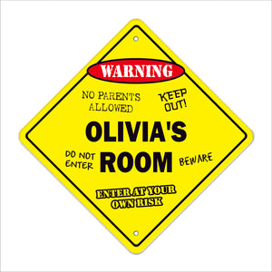 Olivia's Room Sign