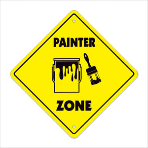 Painter Crossing Sign