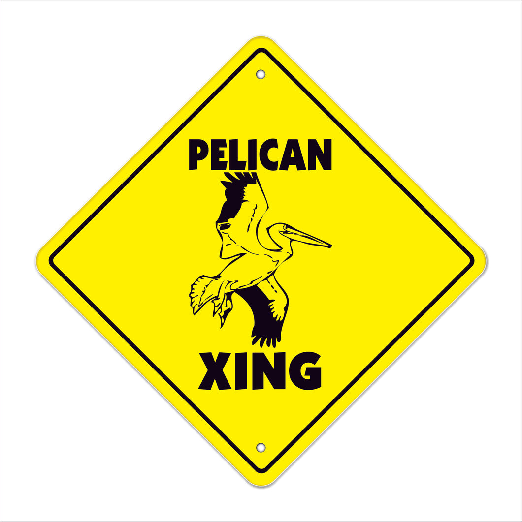 Pelican Crossing Sign