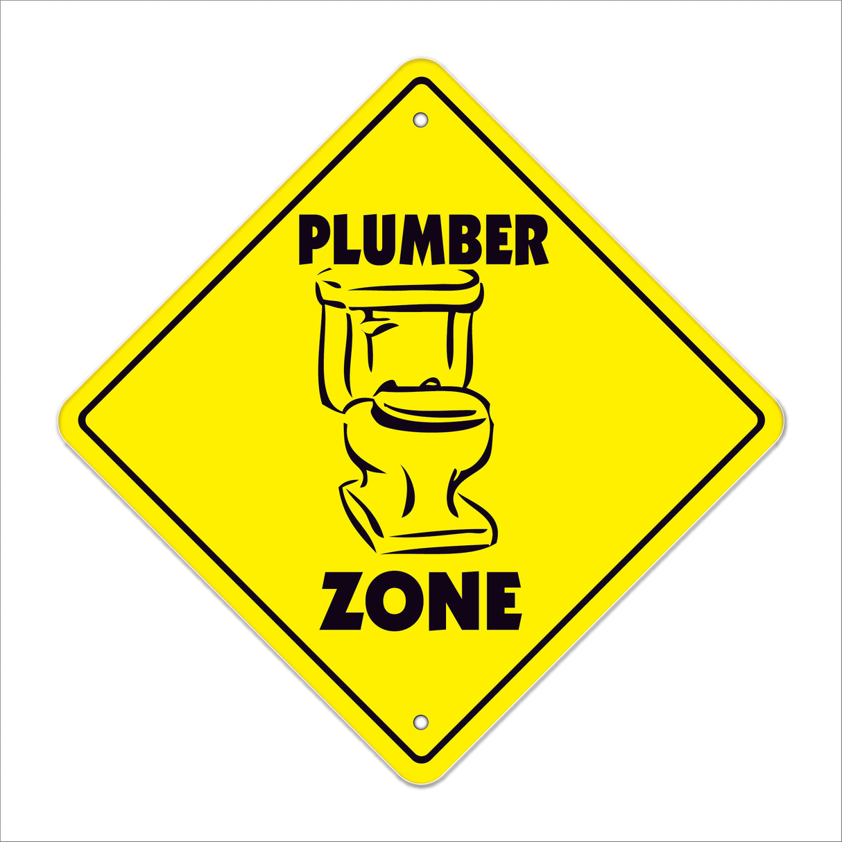Plumber Crossing Sign