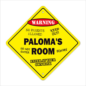 Paloma's Room Sign