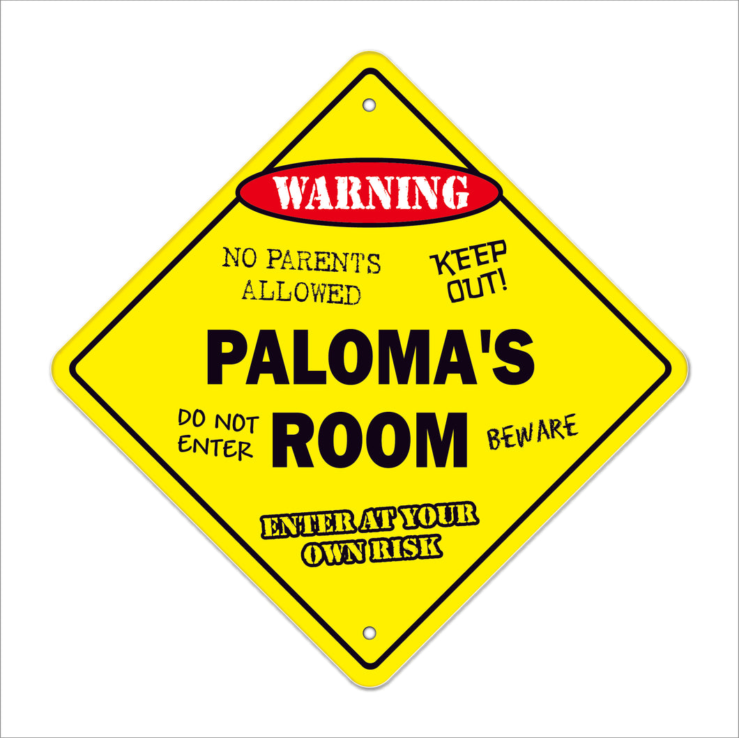 Paloma's Room Sign