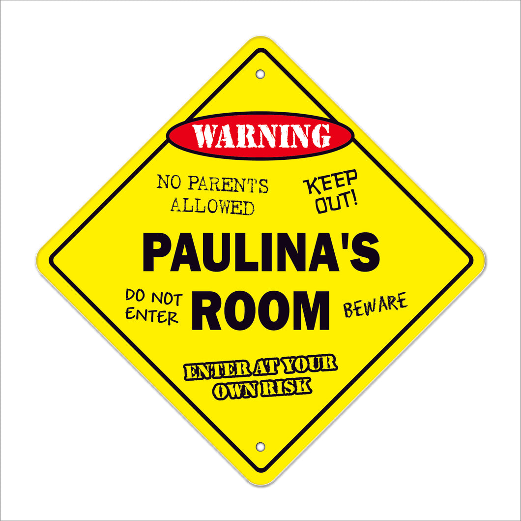 Paulina's Room Sign