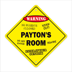 Payton's Room Sign