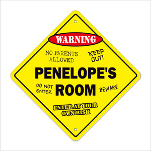 Penelope's Room Sign