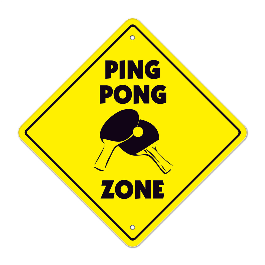 Pingpong-m Crossing Sign