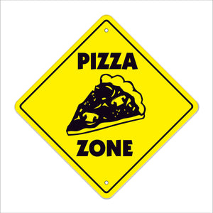 Pizza Crossing Sign