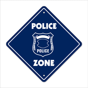 Police Crossing Sign
