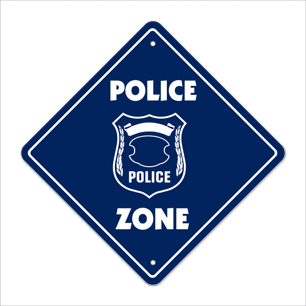 Police Crossing Sign
