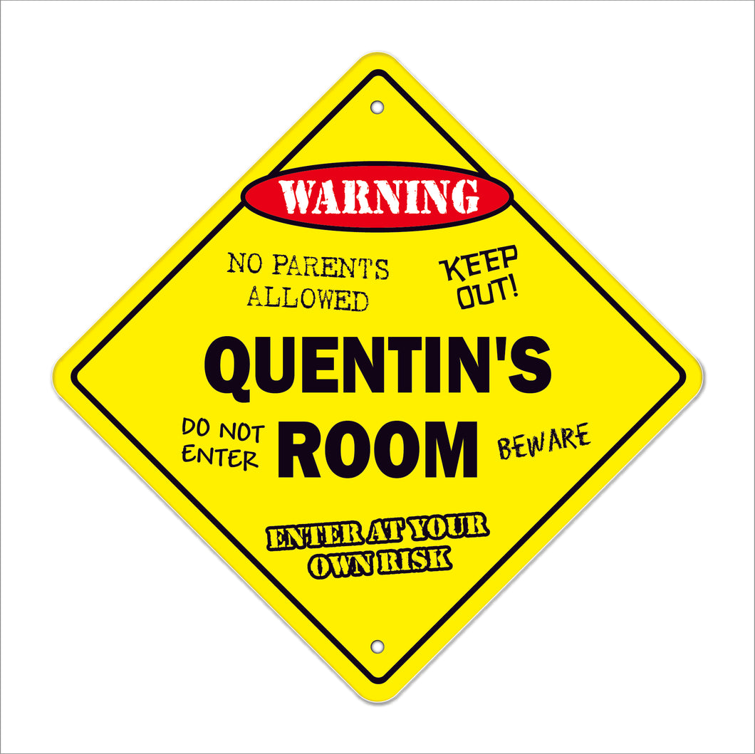 Quentin's Room Sign