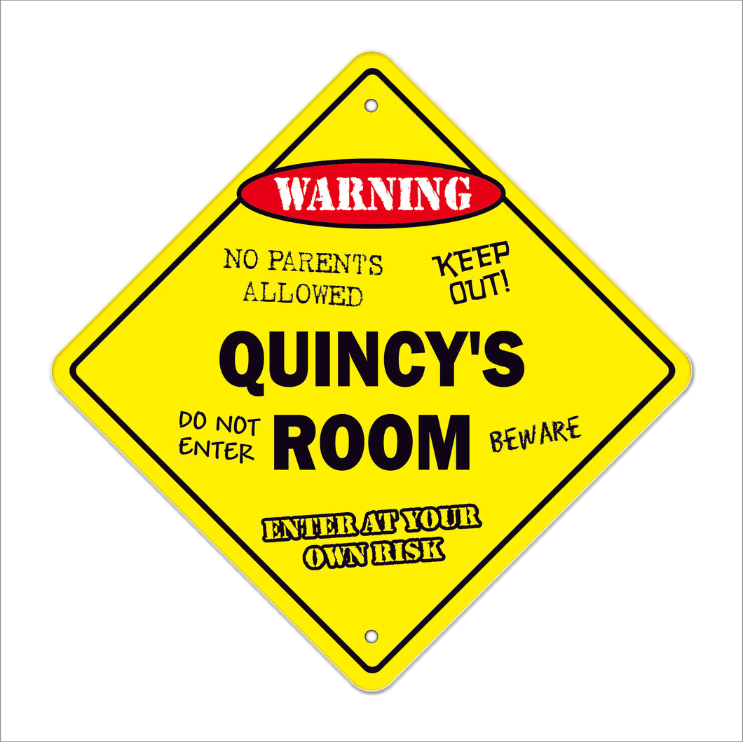 Quincy's Room Sign