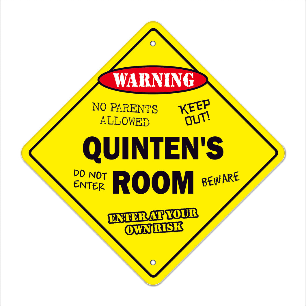 Quinten's Room Sign