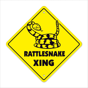 Rattlesnake Crossing Sign