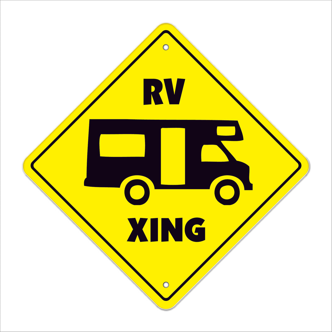 Rv Crossing Sign