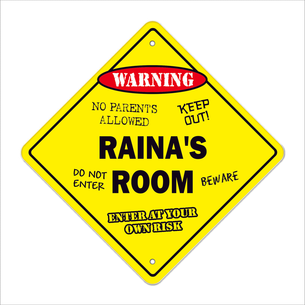 Raina's Room Sign