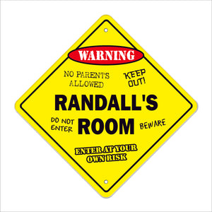 Randall's Room Sign