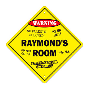 Raymond's Room Sign