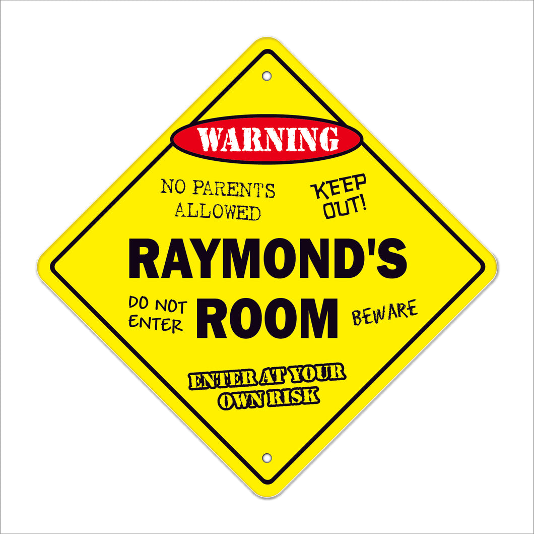 Raymond's Room Sign