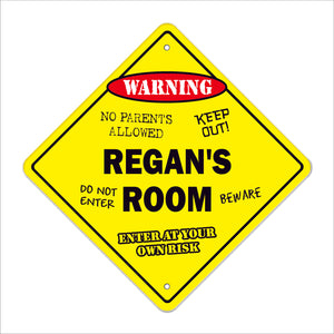 Regan's Room Sign