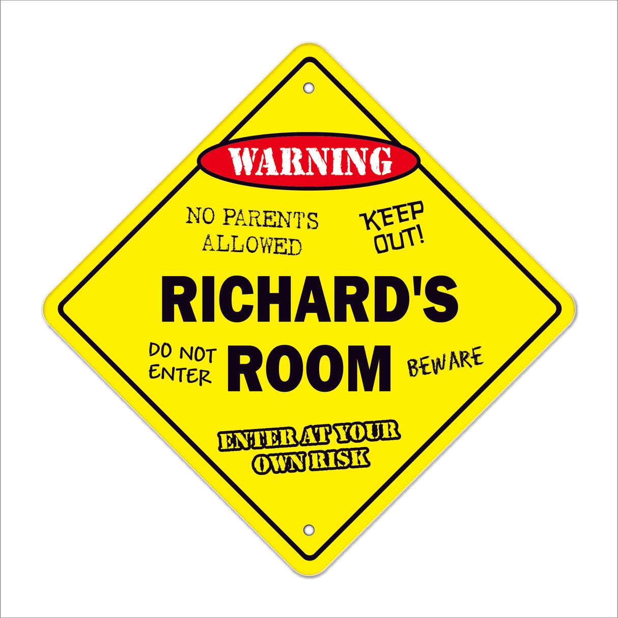 Richard's Room Sign