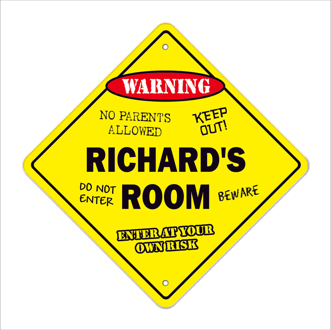 Richard's Room Sign