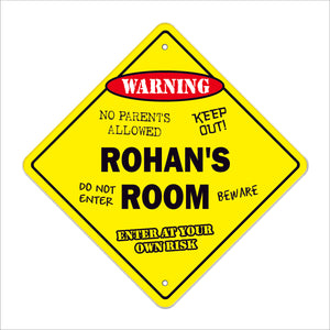 Rohan's Room Sign