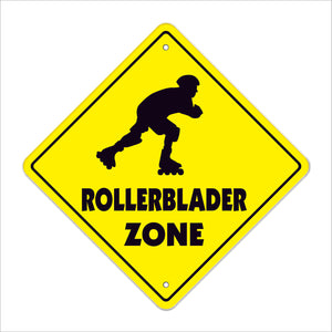 Rollerblade Crossing Sign