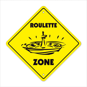 Roulette Crossing Sign