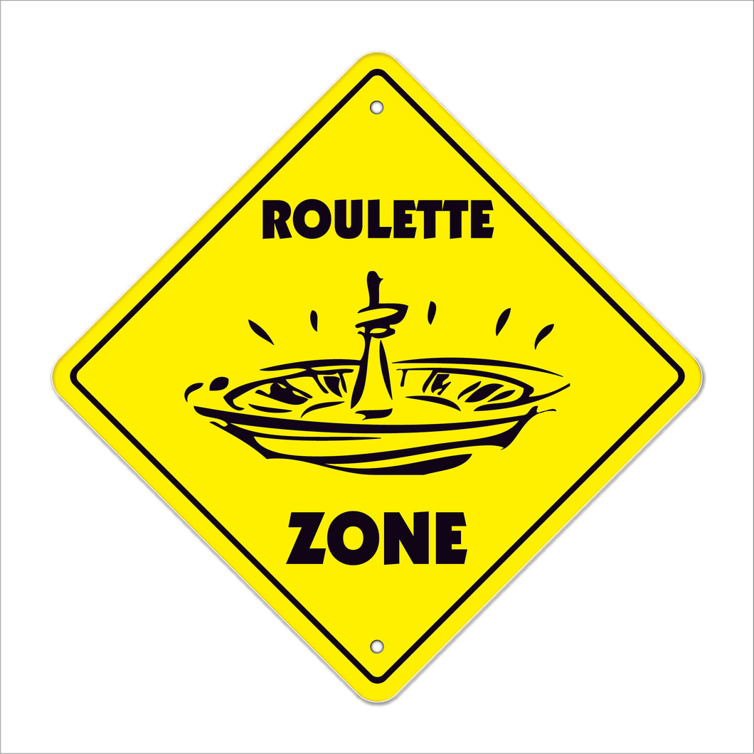 Roulette Crossing Sign