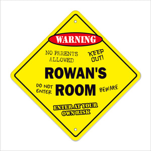 Rowan's Room Sign