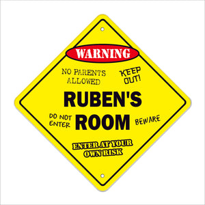 Ruben's Room Sign