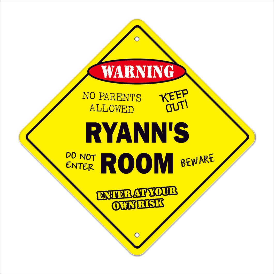 Ryann's Room Sign