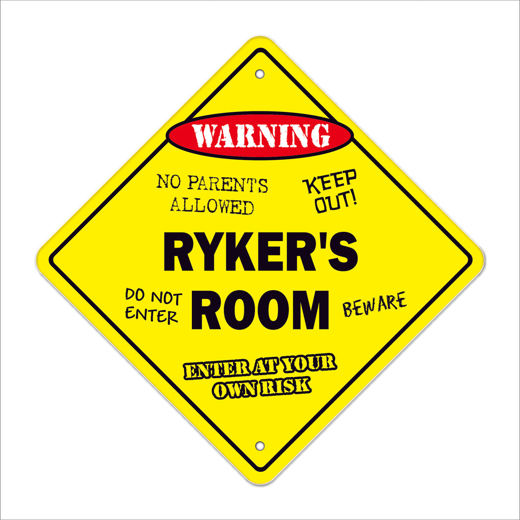 Ryker's Room Sign