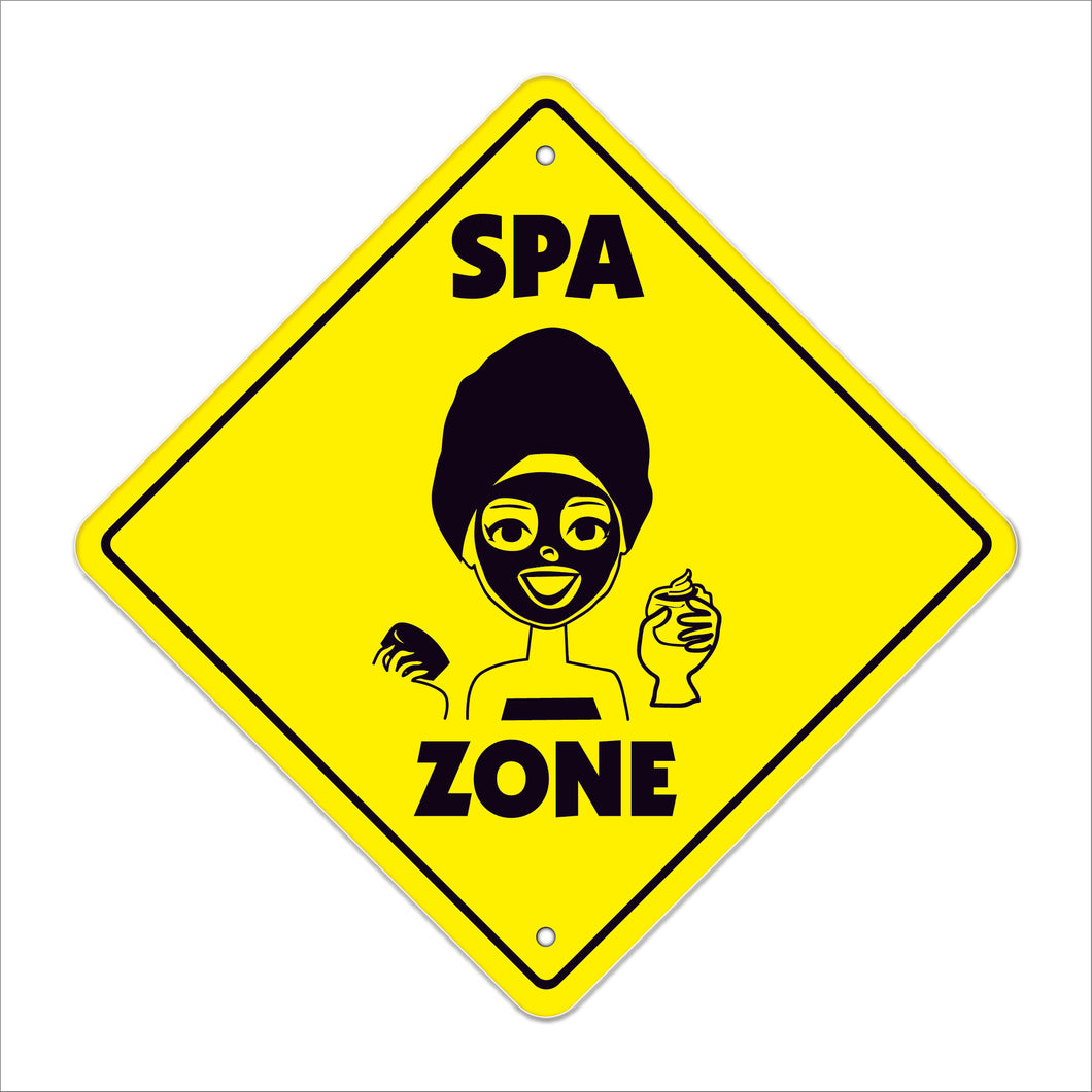 Spa Crossing Sign