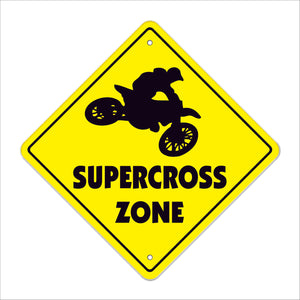 Supercross Crossing Sign