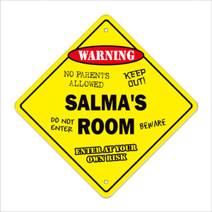 Salma's Room Sign