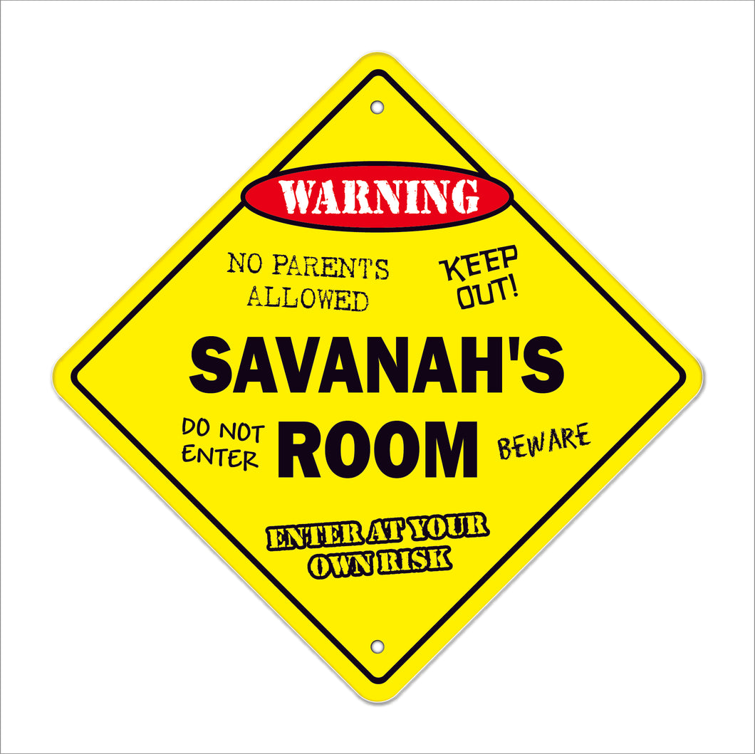 Savanah's Room Sign