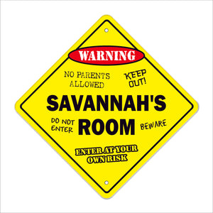 Savannah's Room Sign