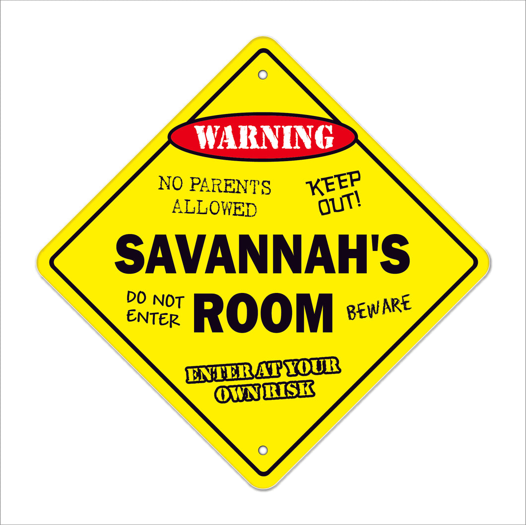 Savannah's Room Sign