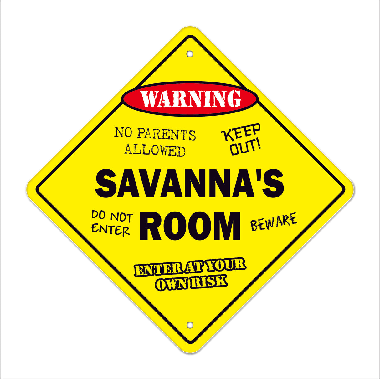 Savanna's Room Sign