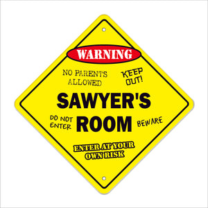 Sawyer's Room Sign