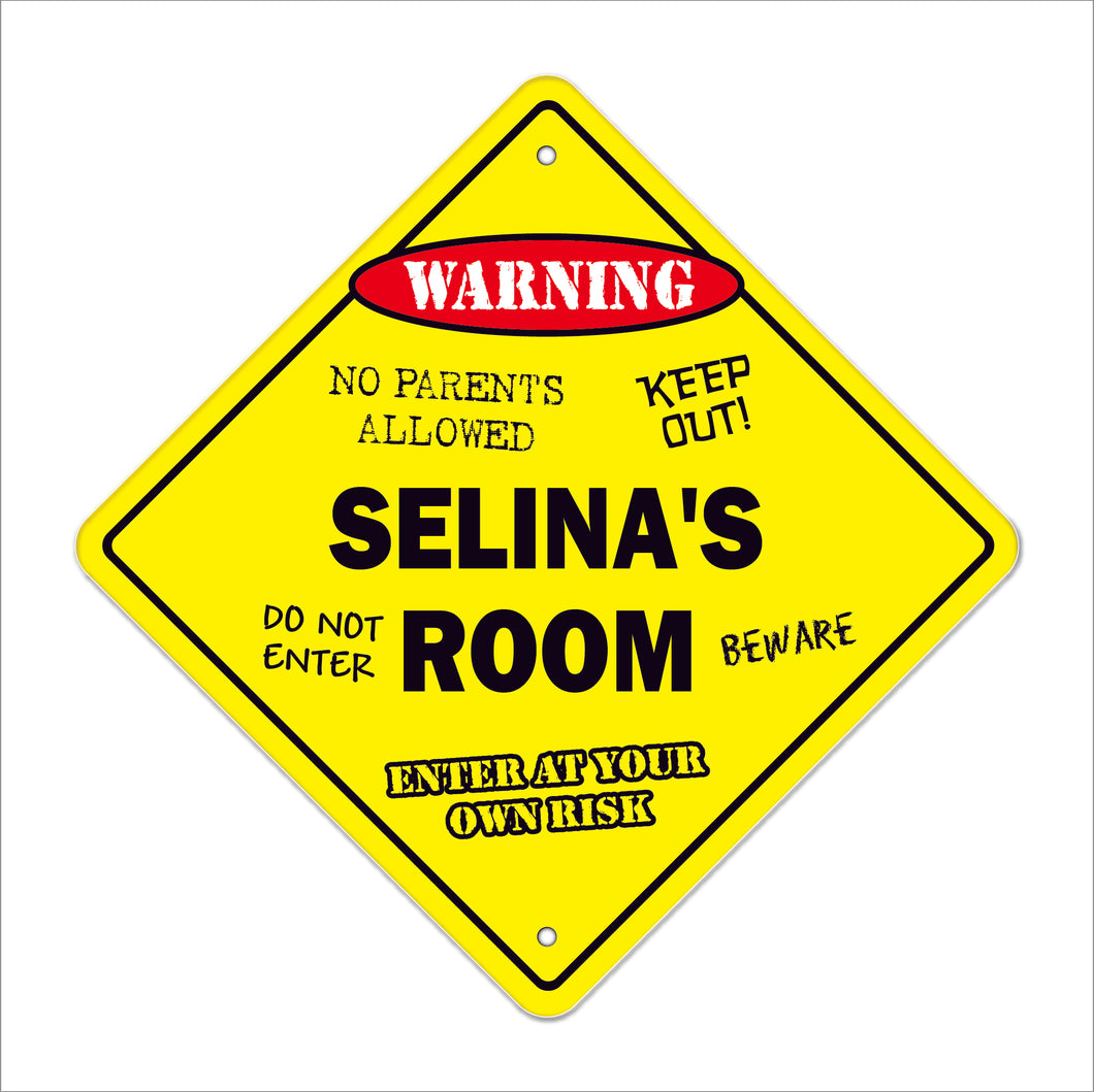 Selina's Room Sign