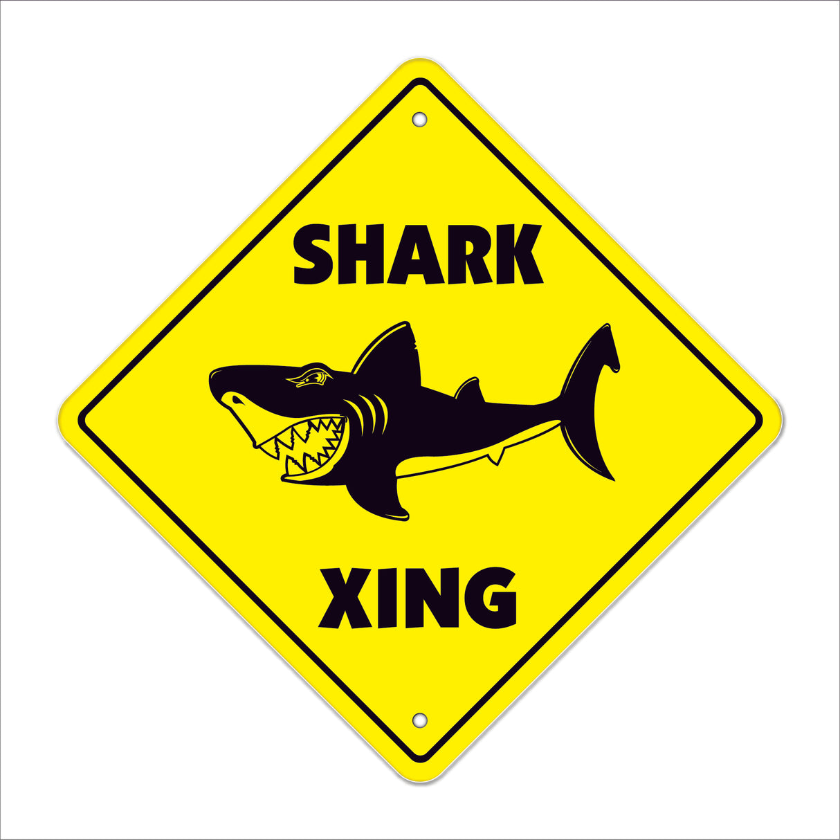 Shark Crossing Sign