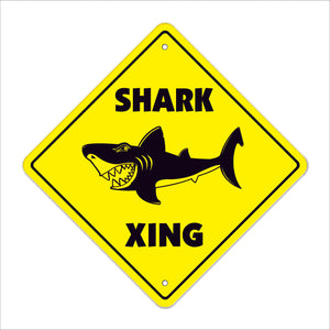 Shark Crossing Sign