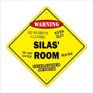 Silas' Room Sign