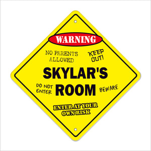 Skylar's Room Sign