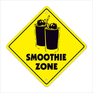 Smoothie Crossing Sign