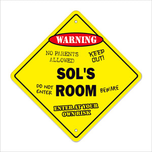 Sol's Room Sign